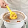3 в 1 Многофункциональный венчик для яиц, инструмент для зажима еды, удобная ручка, не скользит, для выпечки яиц, перемешивания