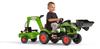 Tractopelle Claas - FALK - Volant directionnel, Excavatrice et Remorque - Fabriqué en France - 60% de plastique recyclé - Des 2 ans