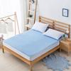 Waterproof Anti Mite Mattress Pad Cover Fitted Sheet Blue 90*190+30cm
