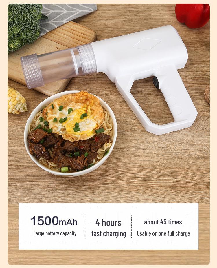 Портативная беспроводная автоматическая лапшерезка: Компактный электрический пресс для теста для легкой домашней лапши