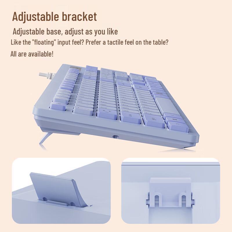 Lenovo Wired Chocolate Key Keyboard and Mouse Set