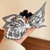 Bowknot Cashew Flower Hair Clip Cute Hairpin Bow Hair Rope Cute Bow Hair Claw  Female