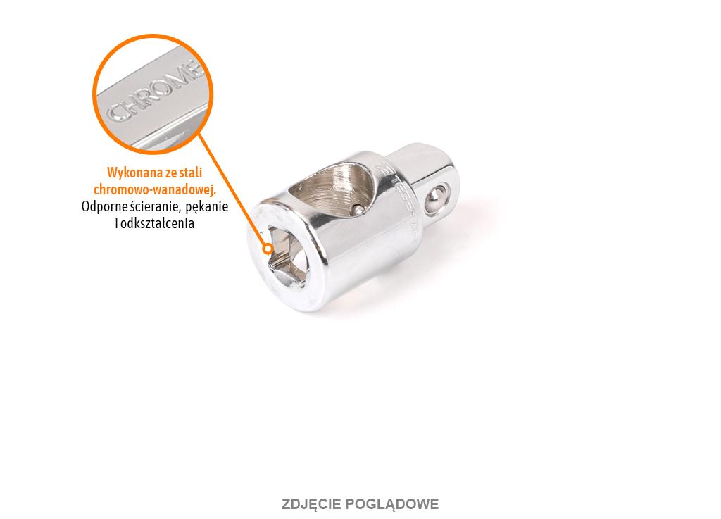 Redukcja Typ T M 1/2"-F 3/8" / Teger