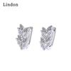 Женские серьги из медного сплава с цирконом Lindon - Серьги-подвески в подарок на свадебную вечеринку