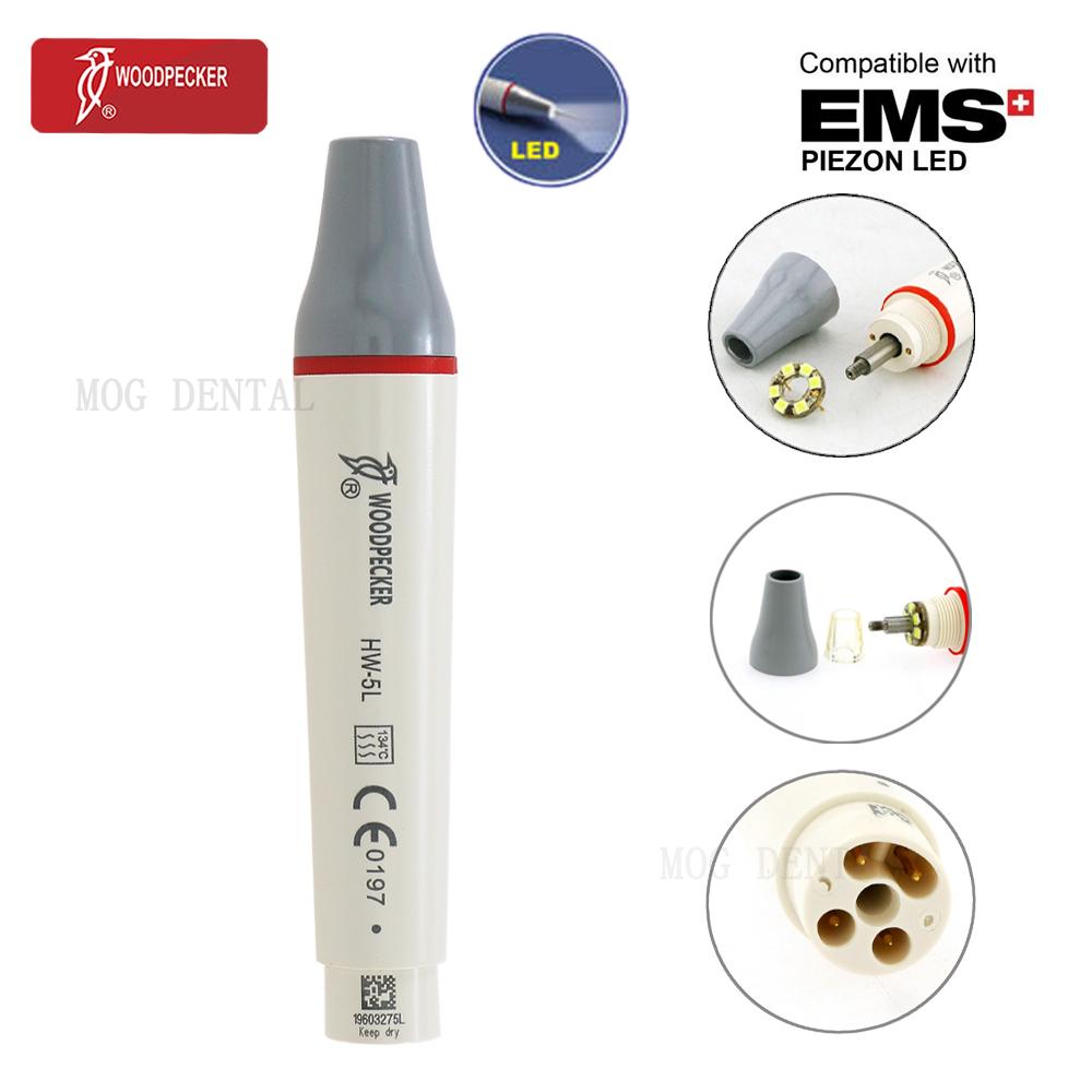Ручка ультразвукового стоматологического скалера HW-3H HW-5L подходит для стоматологических инструментов MES UDS для отбеливания зубов