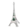 LED Tower Model Zinc Alloy Electroplating Exquisite Carving Light Up France Tower Ornament for Home Decor