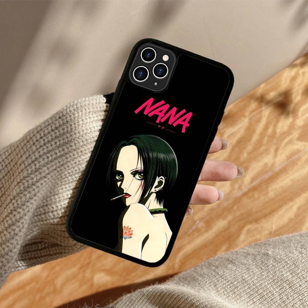Крутой чехол для телефона с Наной Осаки из аниме Для iphone 11 12 13 14 15 Pro Max 17 16 Plus Жесткая задняя крышка из ПК+ТПУ