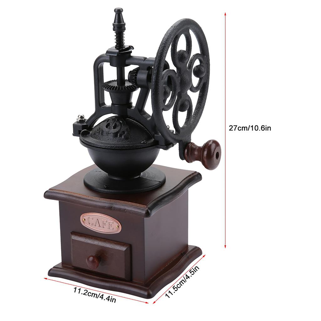 Разнообразие ручных кофемолок, винтажных кофемолок, ручных кофемолок, ручных кофемолок для дома, легко чистить