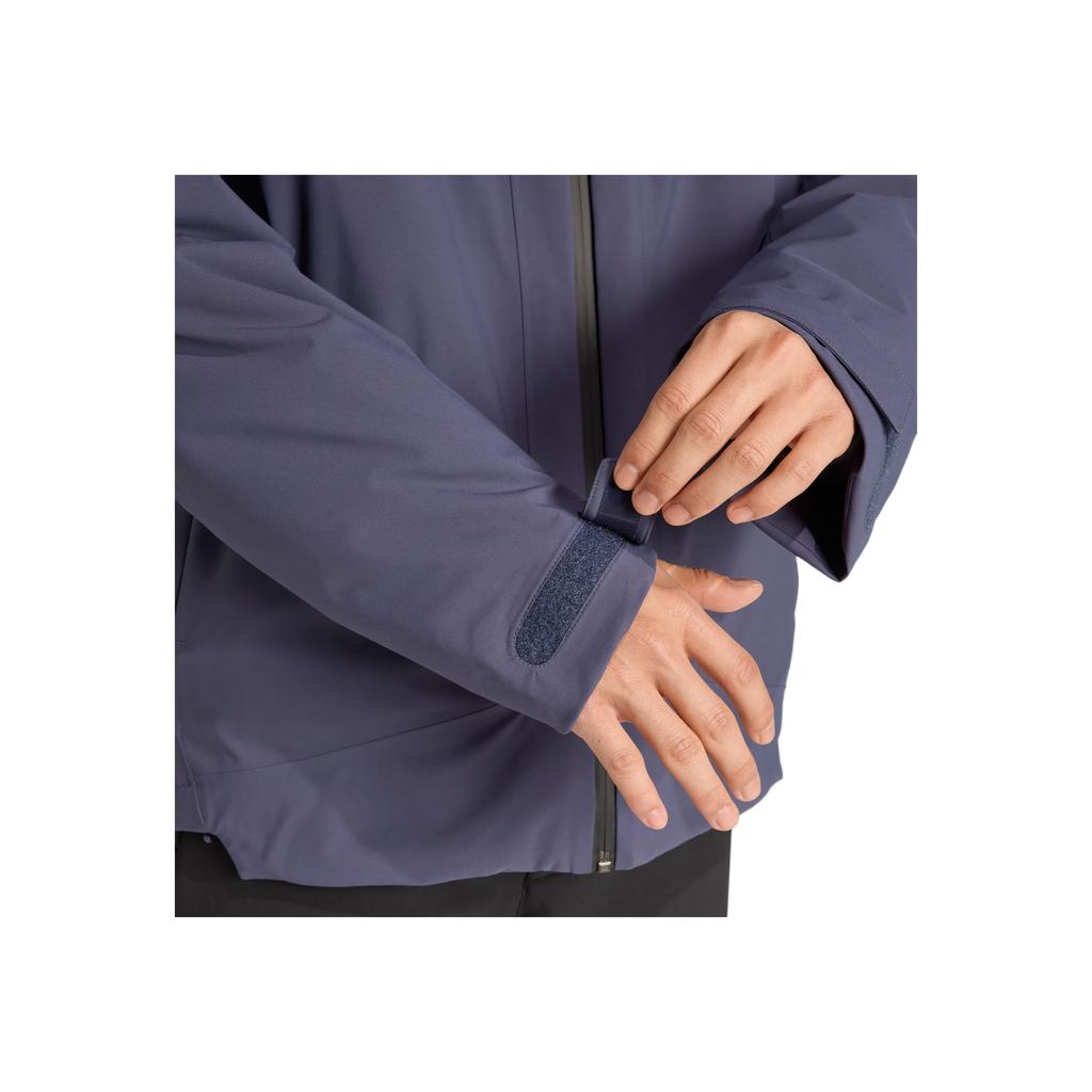 Adidas Terrex Climaproof Три-в-одном Приятный к коже Удобный Водонепроницаемый Ветрозащитный Прочный Теплый Куртка Мужская Куртка Темно-синий KC8491