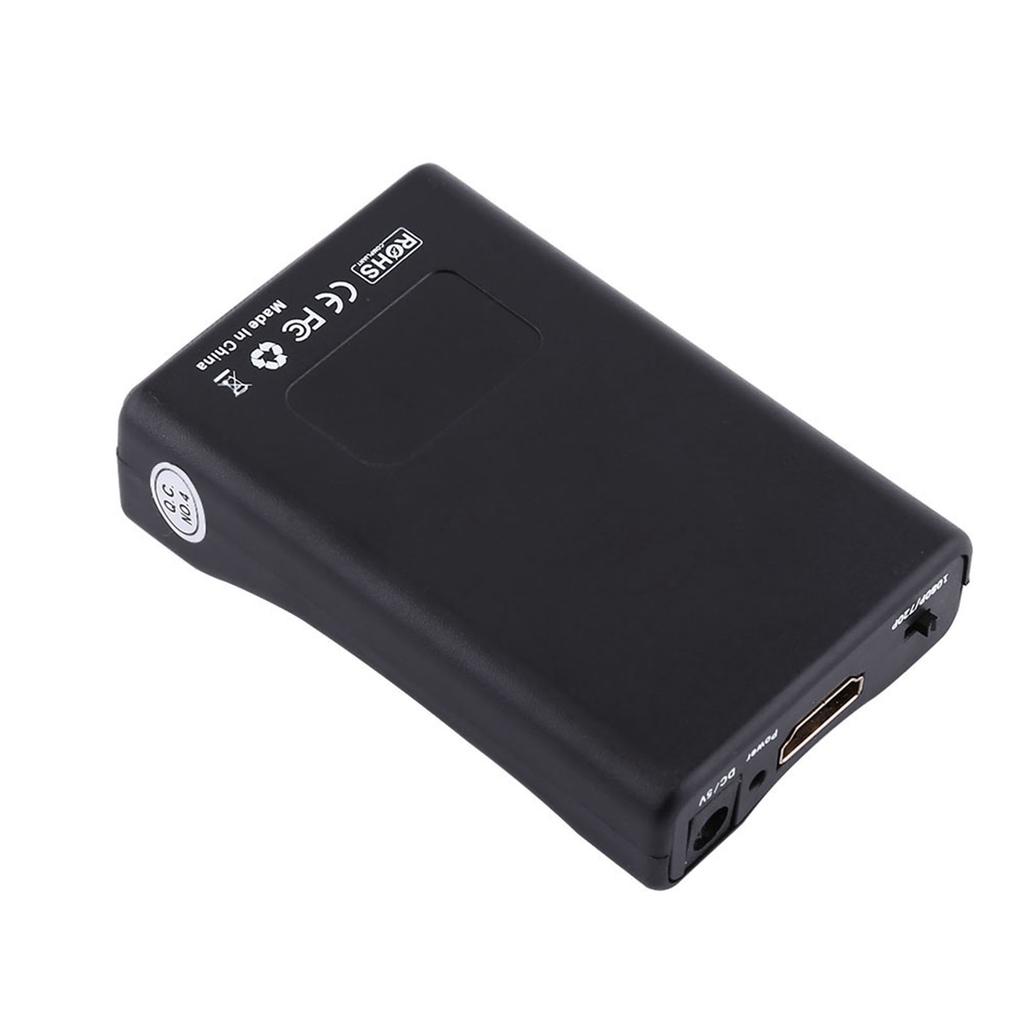 SCART в HDMI Аудио Видео Конвертер Скалер Адаптер 720P 1080P С USB Кабелем