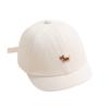 Solid Color Baby Baseball Hat Corgi Dog Adjustable Cap Cute Summer Cap  Children