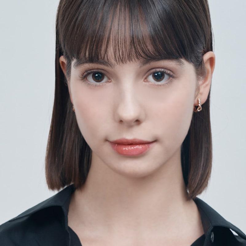 Серьги-твисты 14K Ella от ELLE Jewelry (позолоченный) ELGPEE513