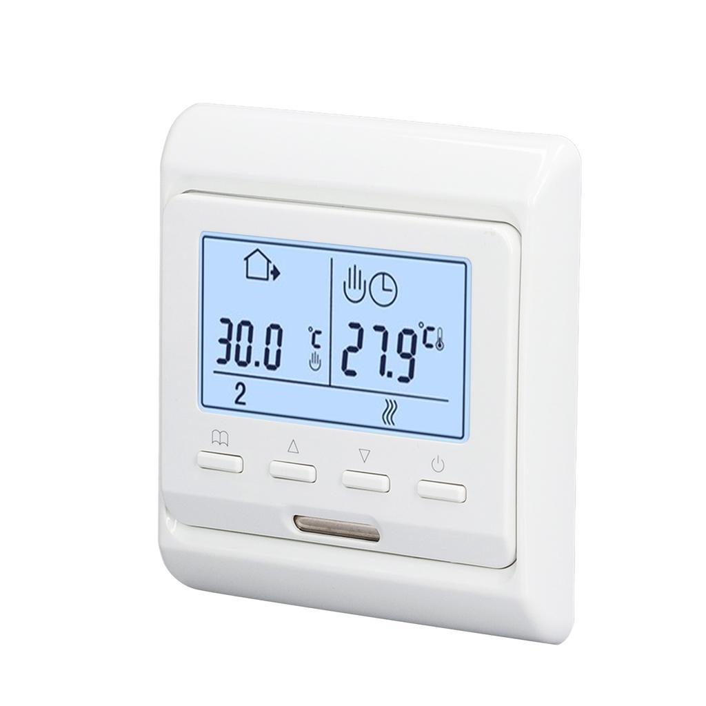 Светодиодный программируемый регулятор температуры теплого пола для дома