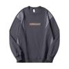 American Retro Heavy Crew Neck Sweater Men'S Top Trendy Brand Contrasting Color Loose Versatile Jacket