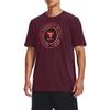 Under Armour Футболки Мужские Красные С Круглым Вырезом Умеренный Прямой Крой 1373746-600