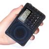 Портативный FM/AM/SW Приемник со светодиодным экраном Карманное радио Поддержка TF-карты USB-накопителя Подарки для пожилых людей