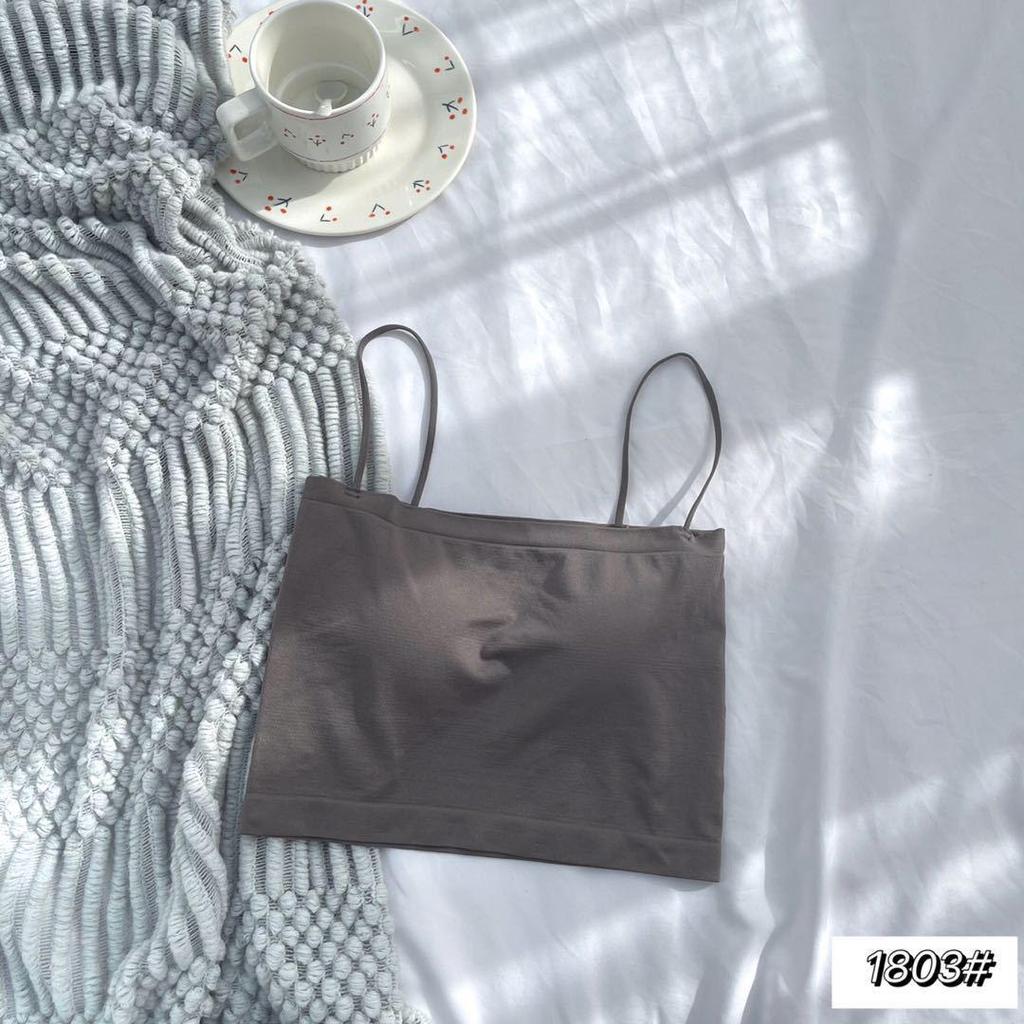 Бесшовный женский топ-труба, майка с фиксированной грудной чашкой для ношения как внутри, так и снаружи.