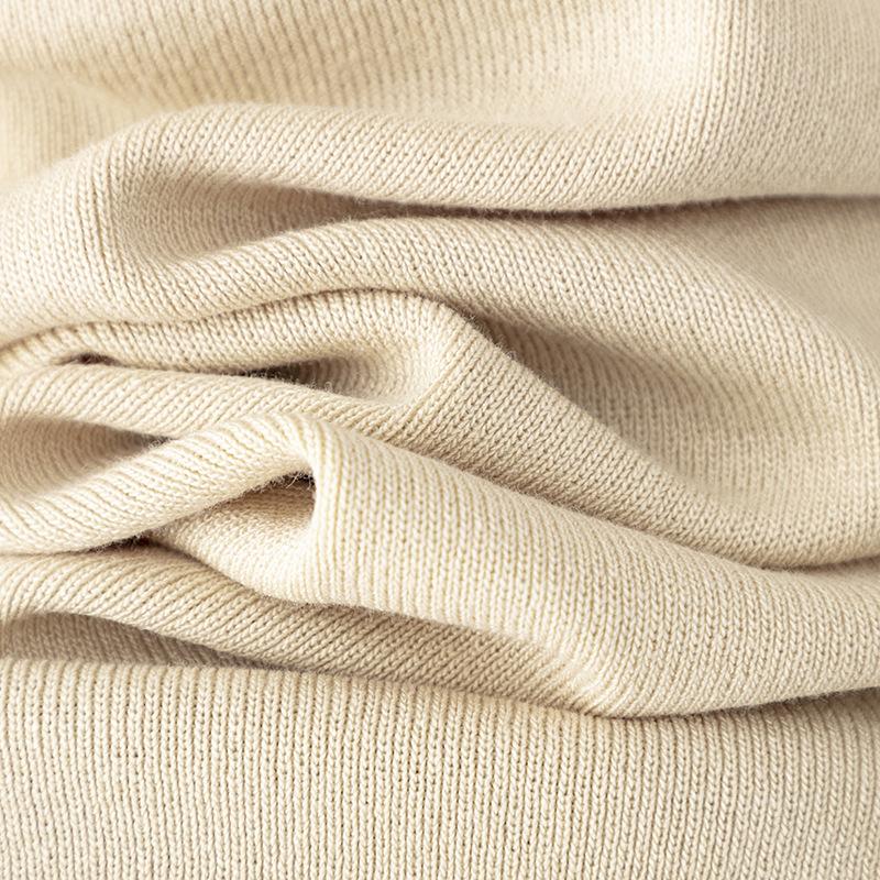 Женский однотонный свитер с v-образным вырезом из ледяного шелка, весна-осень, свободный свитер с высокой талией, комплект из двух предметов