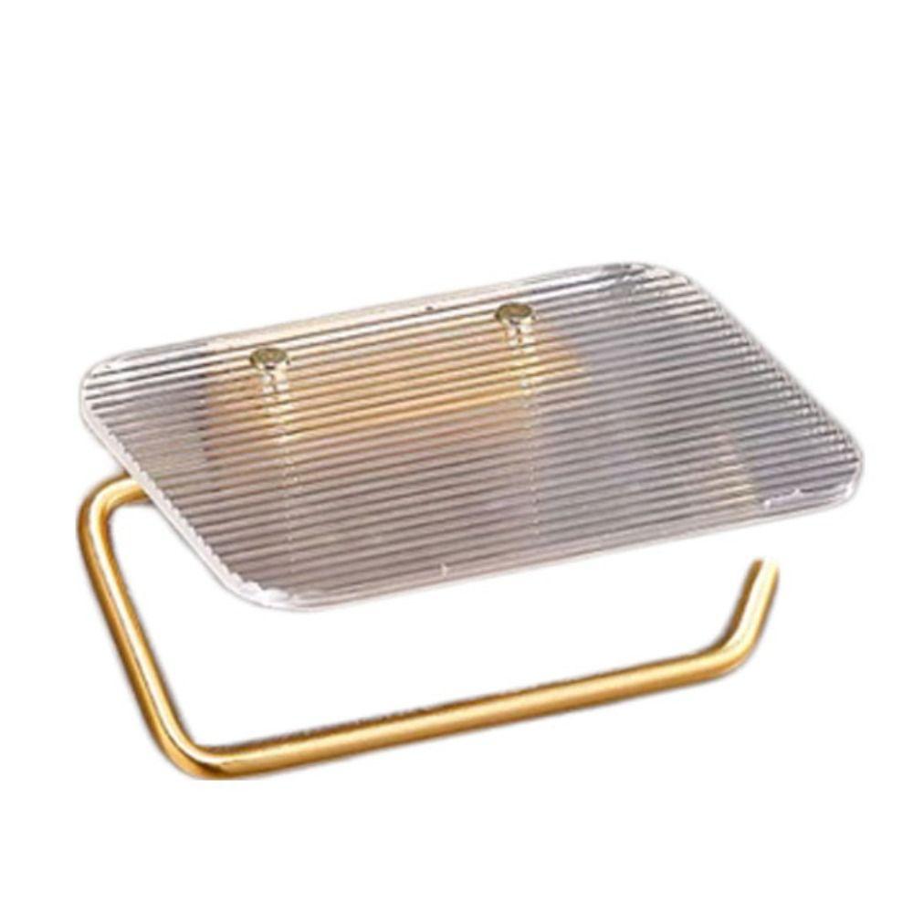 Держатель для туалетной бумаги без сверления Акриловая полка-стеллаж для хранения в ванной комнате Ванная