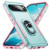 Военный прочный чехол-подставка с магнитным кольцом для Google Pixel 10 9 8 7 6 A Pro XL Прочный матовый гибридный противоударный защитный чехол
