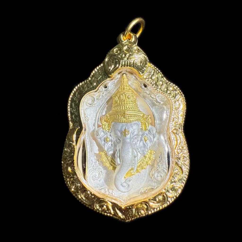 2563 Grand Ceremony Elephant Statue - Authentic Thailand Buddhist Temple