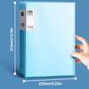 Waterproof Storage Booklet 20/30/60/100 Pages A4 File Folder High Quality File Bag  Student Gift