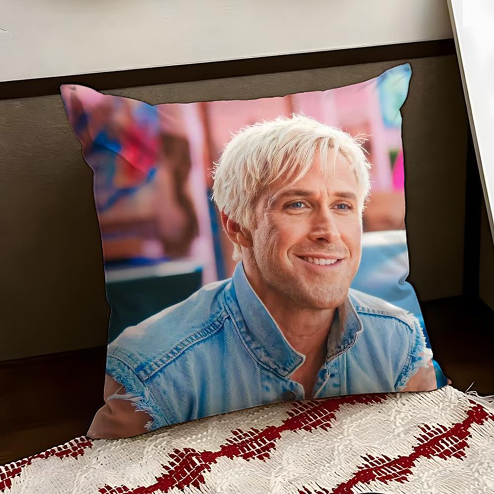 Singer RRyan Gosling Cushion Cover Reversible Soft Durable Pillow Cover Home Car MultiScene Use for Daily Comfort