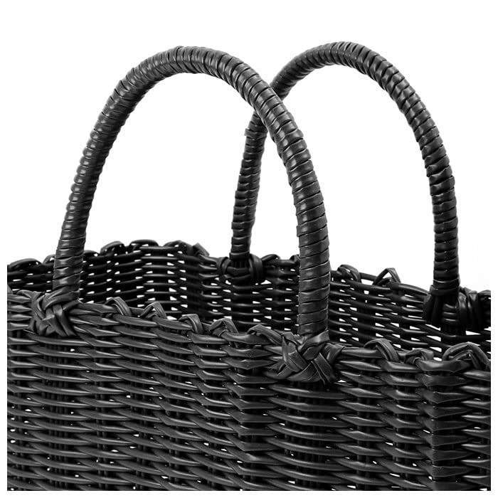 Murataya Vinyl Basket Bag, P.P. Cherry Bag 9671