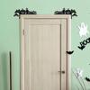 1pair Spider Webs Halloween Door Frame Party Decoration Door Corner Sign Door Frame Decoration  Door