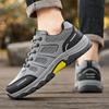 Fashion Men's Outdoor Mountaineering Mesh Thick Bottom Non Slip Sneaker Strap Wear Resistant Work Breathable Casual Shoes Zapatillas