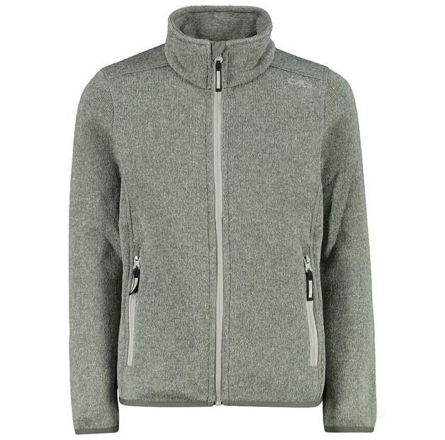 Флисовая куртка CMP Boys Melange Knit-Tech Fleece without Hood