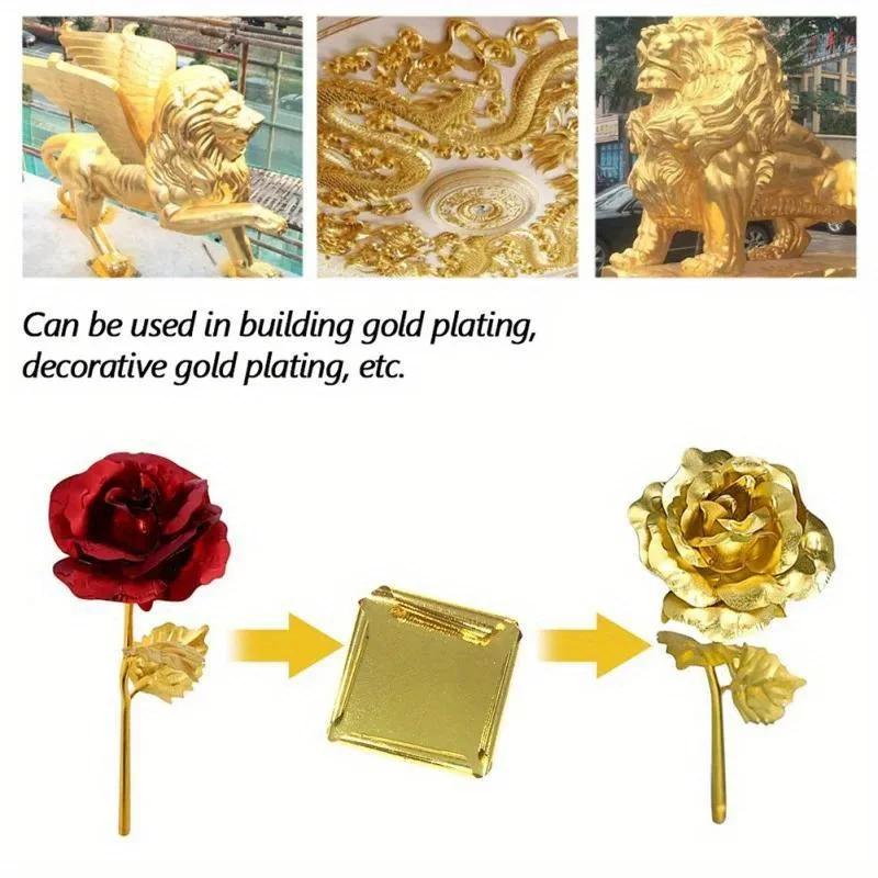 Gold and Silver Artificial Paper Cake Dessert Decoration Crafts 200 PCS