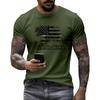 Men's Printed Short Sleeve T-Shirt Men's Loose Casual Short Sleeve Top