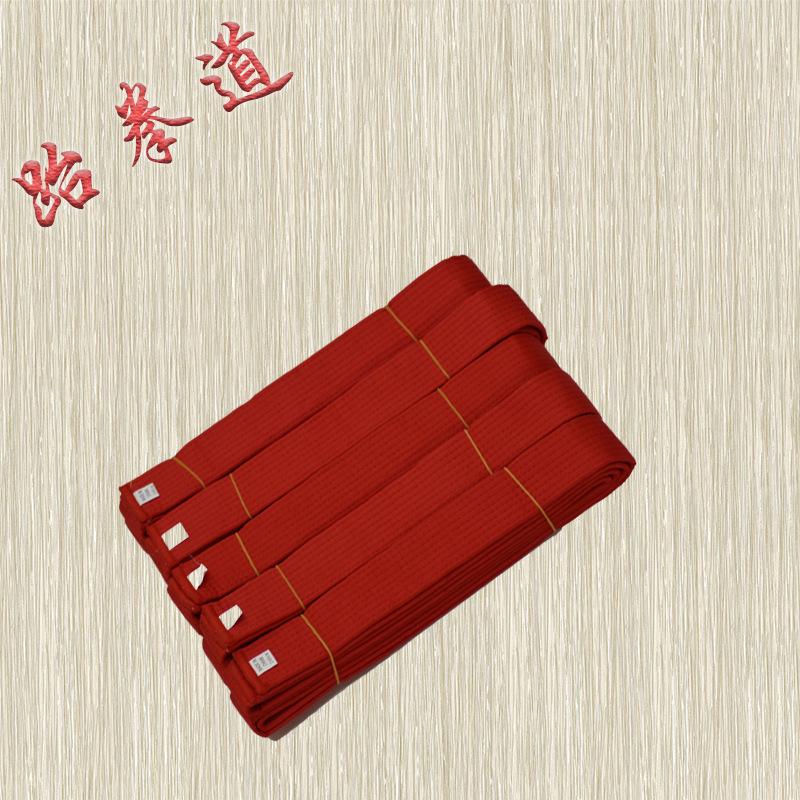 Хлопковый цветной пояс для тхэквондо и дзюдо