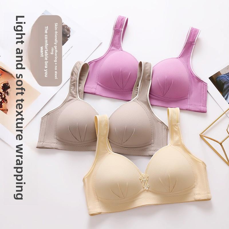 New Arrival Plus Size Wireless Bra - Lightweight Comfortable Breathable Design with Lift & Support, Side Control and Flattering Backline for Women
