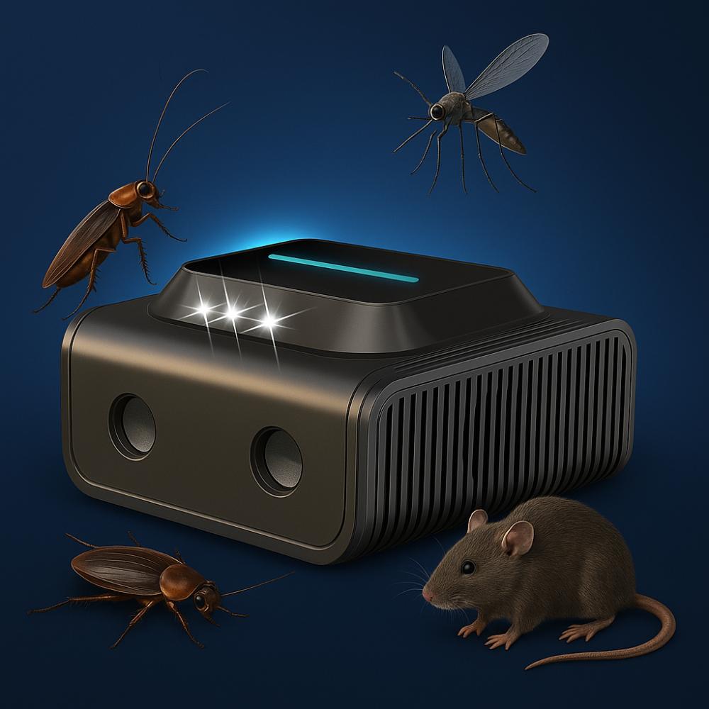 Безопасный электронный отпугиватель насекомых, отпугиватель комаров с переменной частотой, Спальня