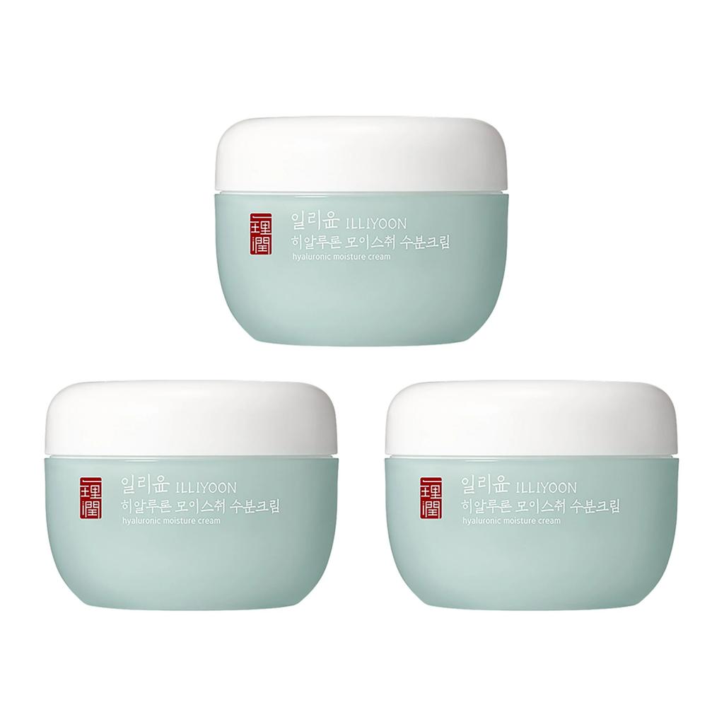 Illiyoon Hyaluron Moisturizing Cream 100ml x 3