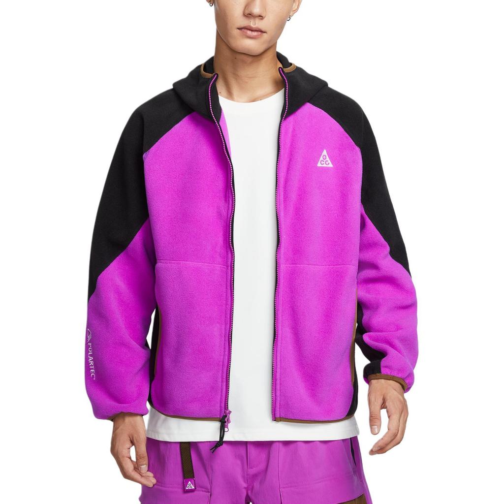 Nike ACG 'Волчье Дерево' Флисовая Одежда Мужская Ярко-Фиолетовая HJ2461-551