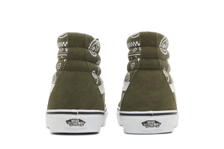 Men's Sneakers Vans Sk8-Hi 'Peace Paisley - Grape Leaf'