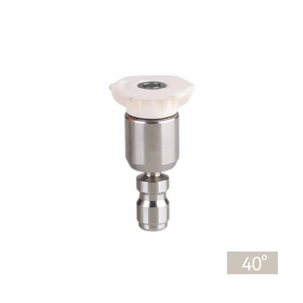 Вращающаяся на 360° насадка для мойки высокого давления автомобиля 4000 фунтов на кв. дюйм Несколько градусов 0° 15° 25° 40° Насадки для мойки с быстрым соединением 1/4