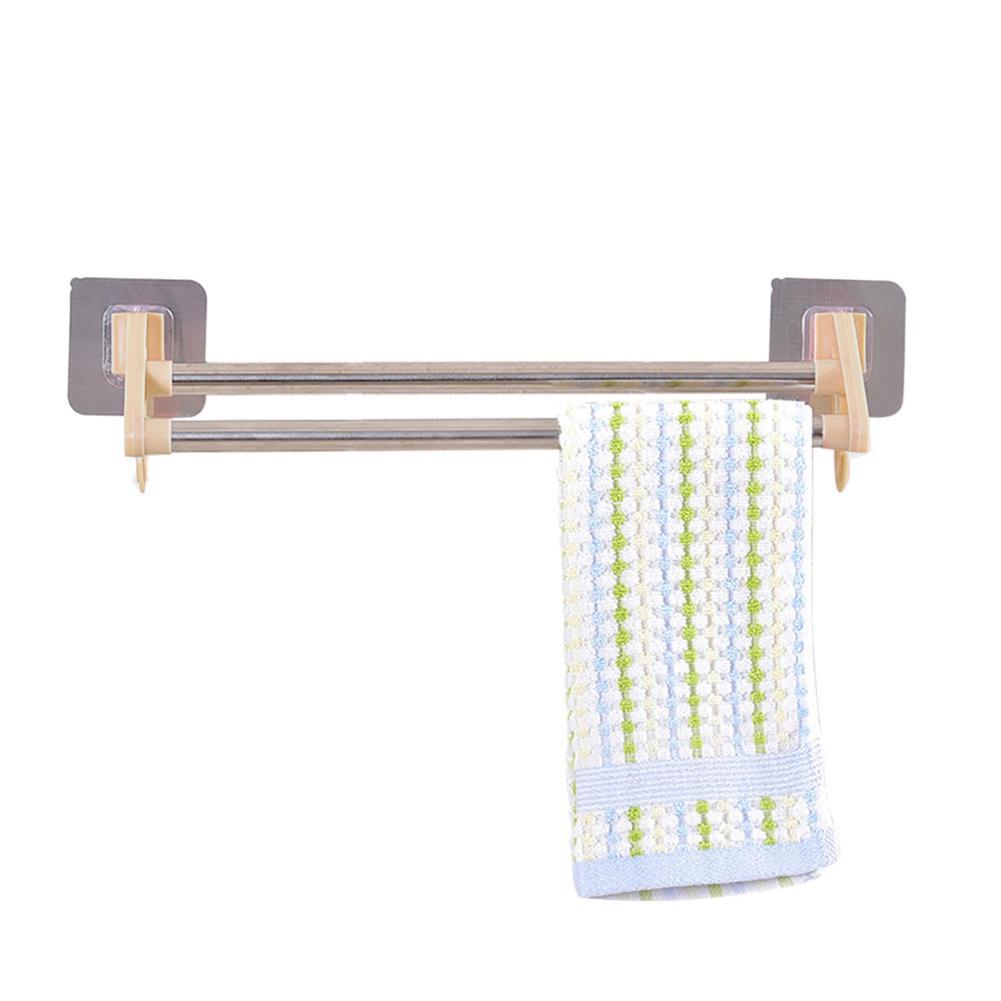 Кухонный многофункциональный шкаф для полотенец, вешалка для ванной комнаты, двухполюсный держатель