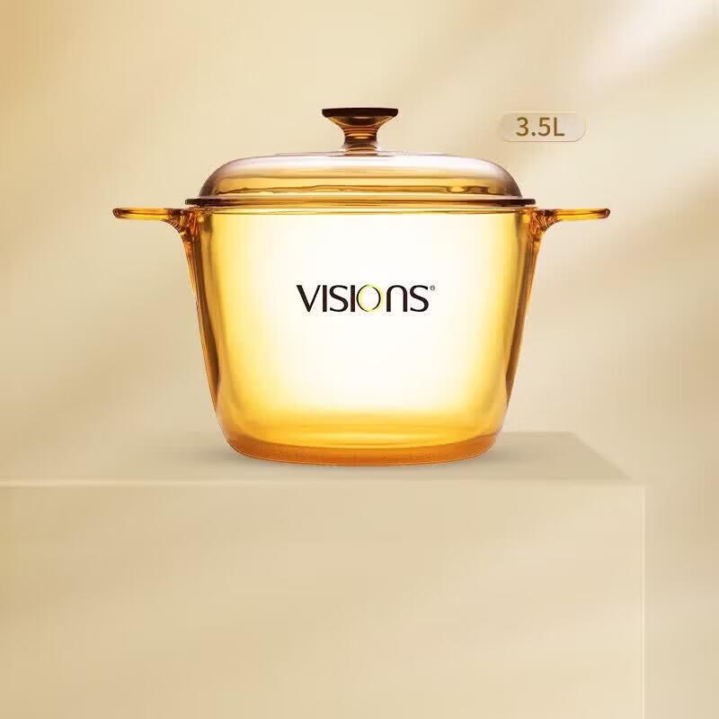 CorningVISIONS 3.5L Glass Cooking Pot