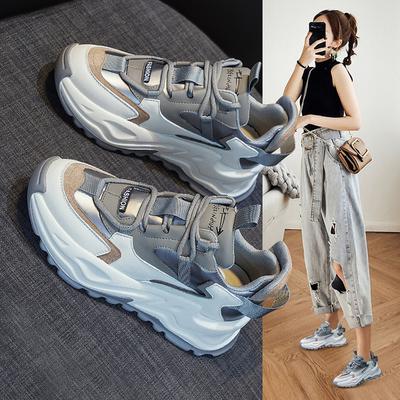 Туфли Daddy Shoes из натуральной кожи с флисовой подкладкой, тонкие, новые, весенние и осенние, женские туфли на платформе, спортивная повседневная обувь