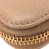 Used MIUMIU Purse Zip Around 5M0506 leather CAMMEO pink beige Dark marks color
