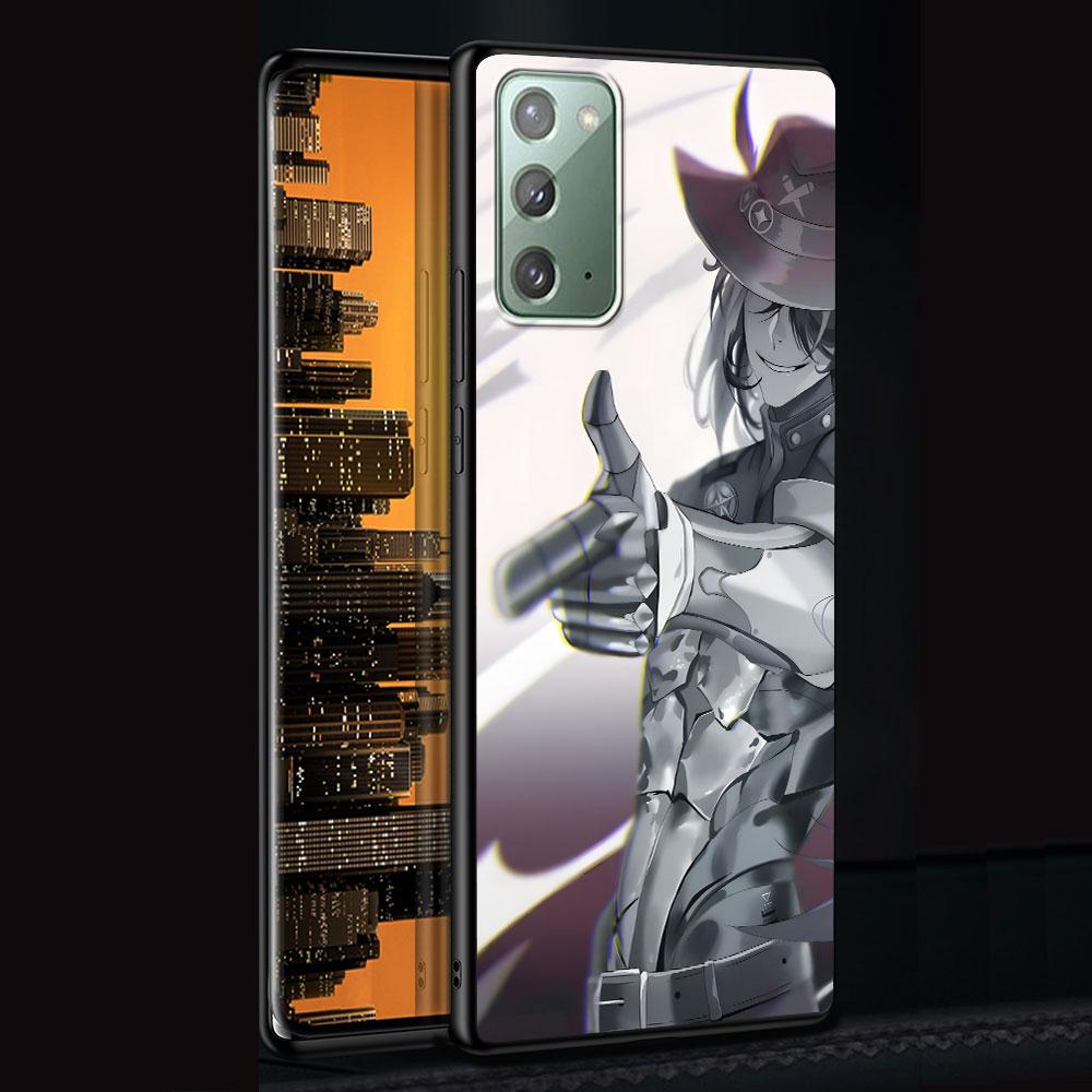 Galaxy Ranger Boothill Case for Samsung Galaxy Note 20 Ultra 10 Plus 9 8 TPU Phone Cover Note 10 Lite Black Soft Shell Funda