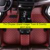 Автомобильные коврики для Chrysler Grand Voager/ Town & Country 2017 2018 Автомобильные подставки под ноги Ковер-чехол для салона автомобиля