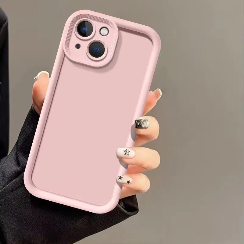 Розовый мультяшный чехол Hello Kitty для iPhone 17 16 Pro Max 17 Air 16e 15 14 13 12 11 Pro Max 14 15 16 Plus INS Силиконовый чехол