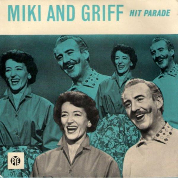 7-дюймовая пластинка MIKI & GRIFF, THE LONNIE DONEGAN GR - Hit Parade NEP24129 Pye Records 1959 UK Кантри/Фолк Б/у