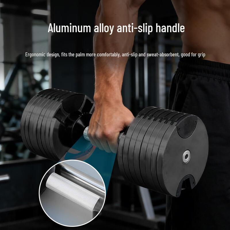 WEISHIDUN Cast Iron Adjustable Dumbbell Set