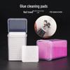 Eyelash Glue Cleaning Pads & Manicure Wipes - Disposable Magic Erasers for Nail Polish Removal & Eyelash Extensions